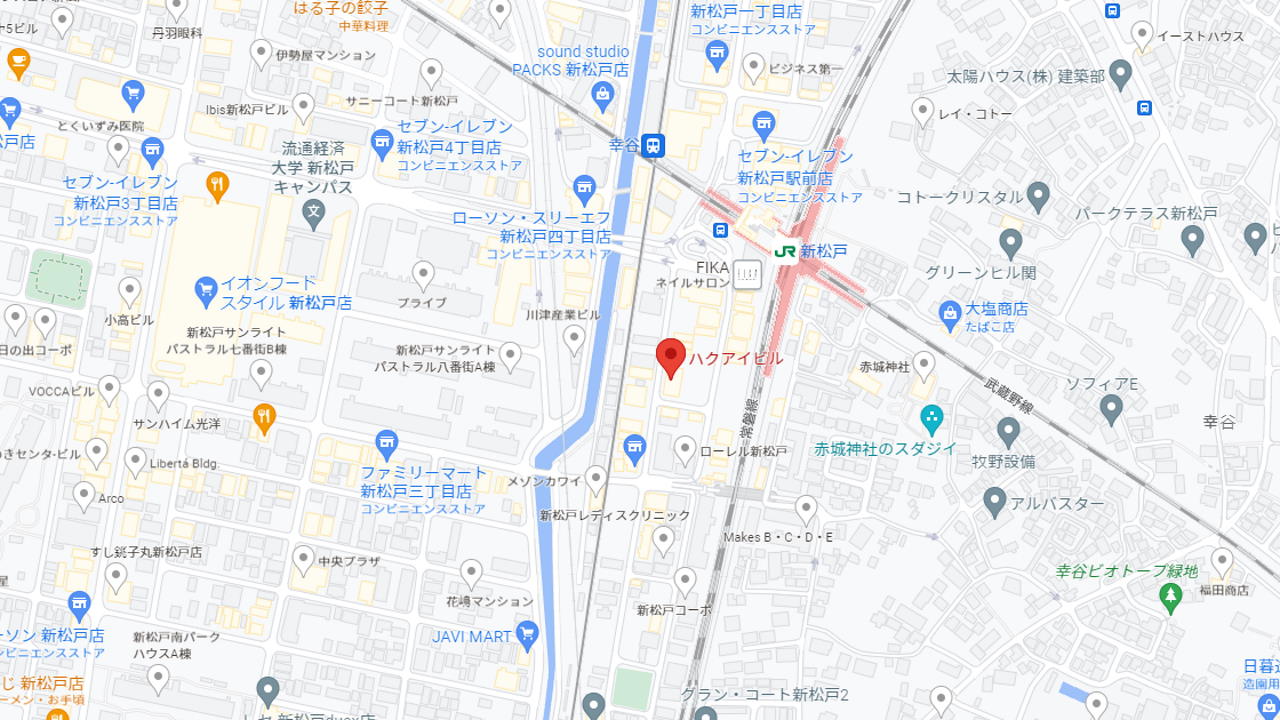 プルメリスタ 新松戸本店 アクセス